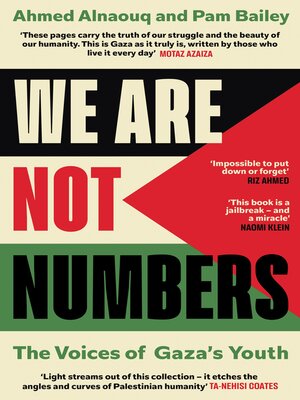 cover image of We Are Not Numbers